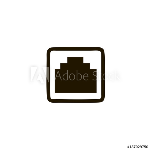 500x500 Lan Icon Sign Design