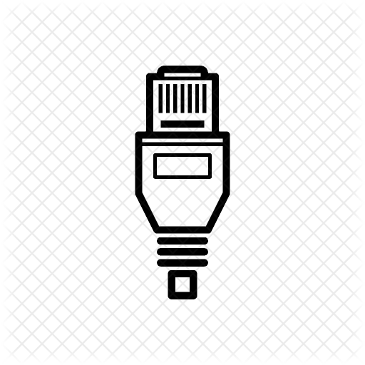 512x512 Lan Icon Of Line Style