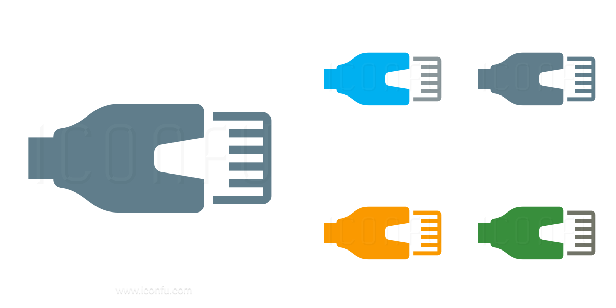 1200x600 Plug Lan Icon