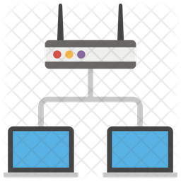 Lan Network Icon Of Flat Style 256x256 Lan Network Icon Of Flat Style