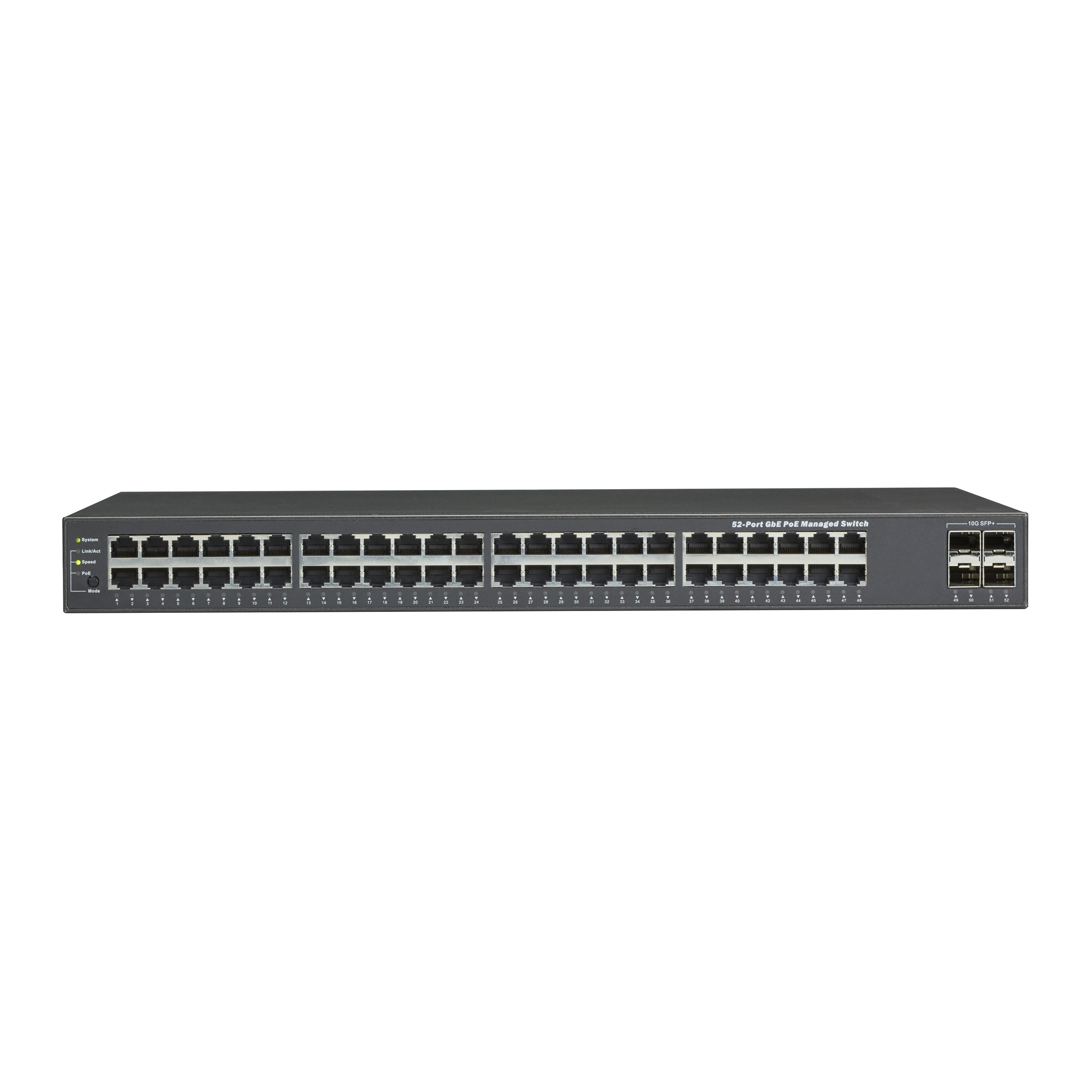 2400x2400 Port Gigabit Ethernet Switch Poe Managed Black Box