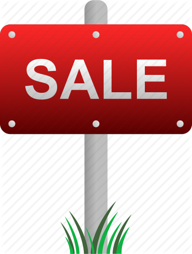 387x512 For Sale, House, Land, Property, Real Estate, Sale, Sign Icon