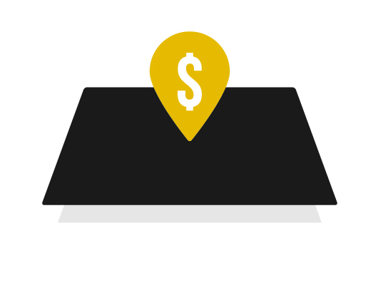 530x400 Land For Sale Vector Icon