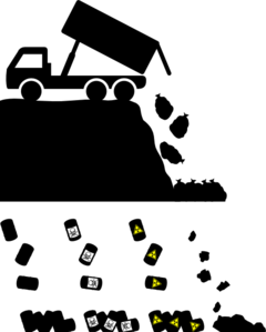 240x299 Landfill Waste Clip Art
