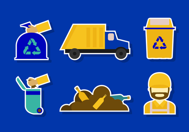 632x443 Flat Landfill Icon Free Vector Download Cannypic