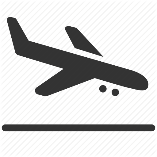 512x512 Aircraft, Airport, Arrival Hall, Arrivals, Landing, Plane