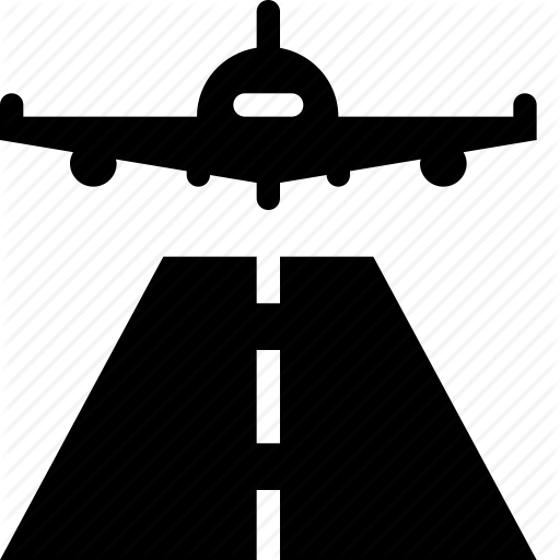 512x512 Airplane, Airport, Flight, Jet, Landing, Plane Icon