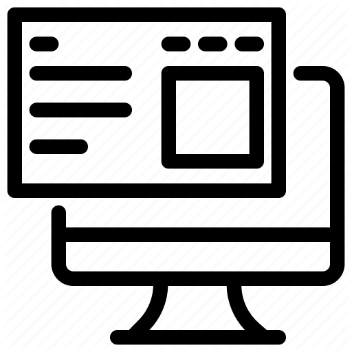 512x512 Landing, Page, Seo, Web Icon