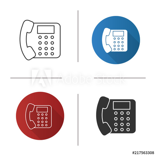 500x500 Landline Phone Icon