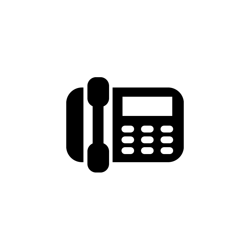 800x800 Telephone, Communication, Landline Phone, Call Vector Icon