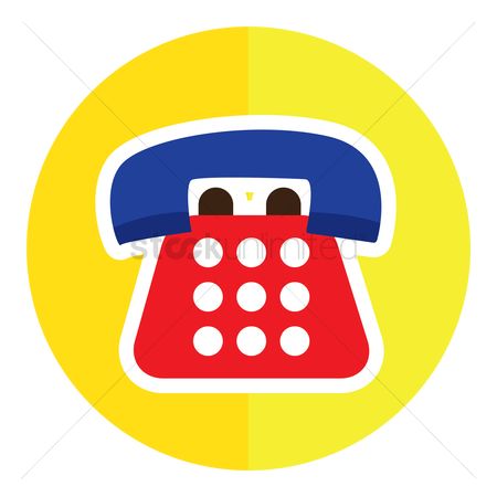 Landline Phone Icon at Vectorified.com | Collection of Landline Phone ...