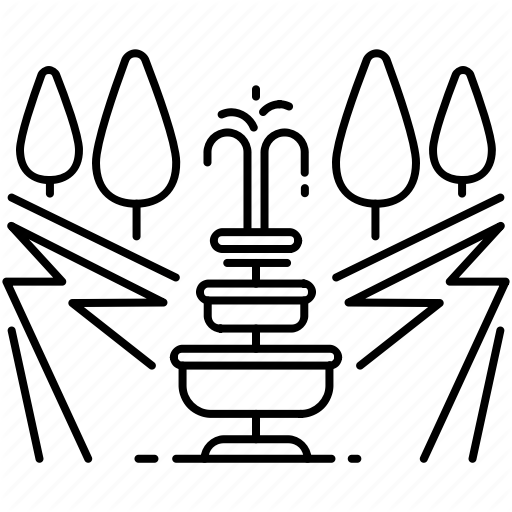 512x512 Art, Craft, Fountain, Landscape Design Icon