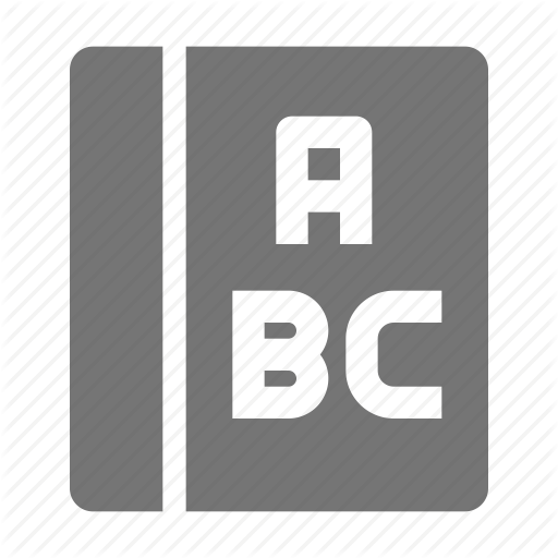 512x512 Alphabet, Book, Language Arts Icon