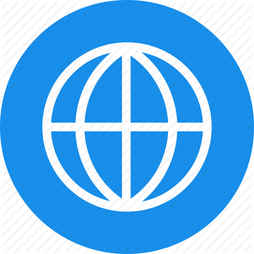 512x512 Blue, Global, Globe, International, Language Icon