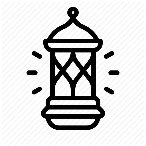 512x512 Islamic, L Lantern, Light Icon