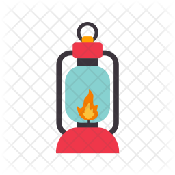 256x256 Lantern Icon Of Flat Style