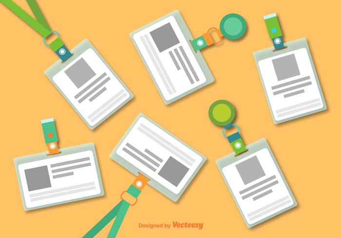 700x490 Lanyard Flat Colour Icons