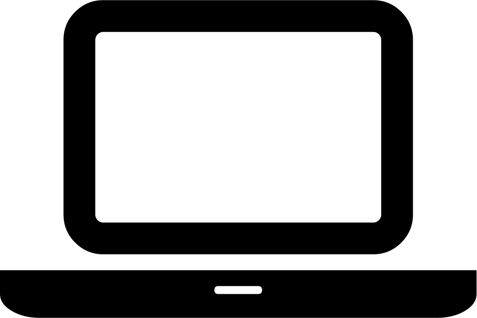 981x654 Hd Laptop Clipart Computer Symbol