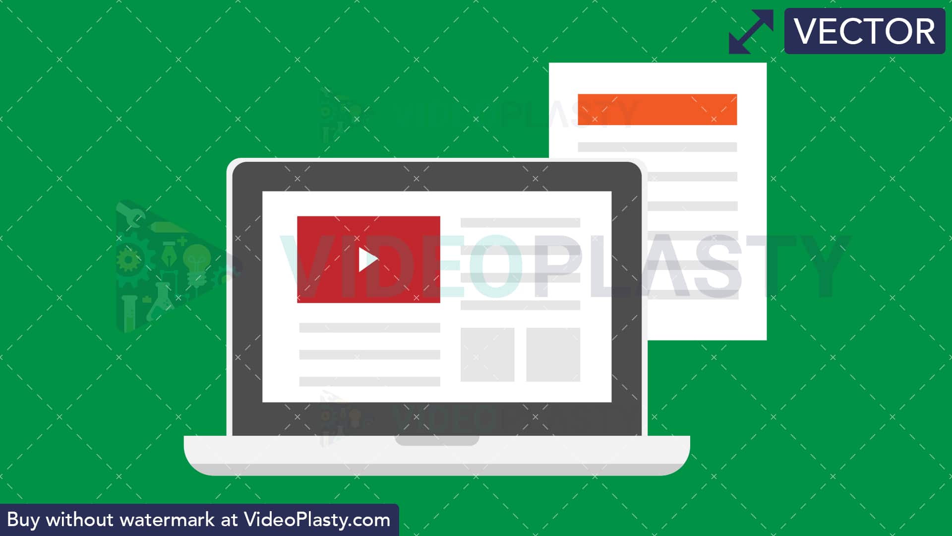 1920x1080 Laptop Flat Icon