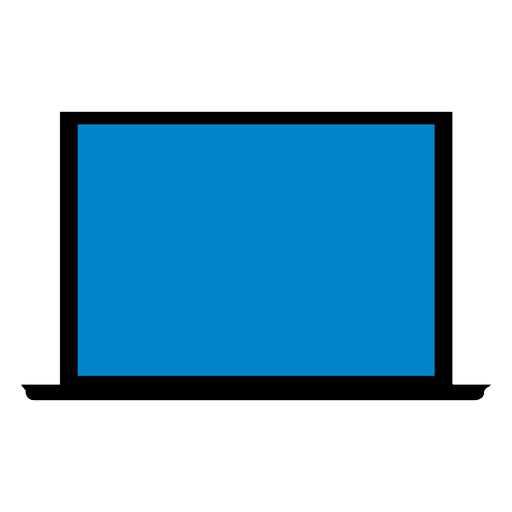 512x512 Laptop Flat Icon