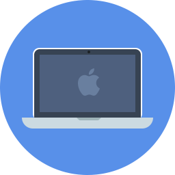 256x256 Macbook Icon Flat