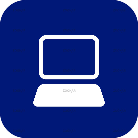 550x550 Photo Laptop Flat Icon Image