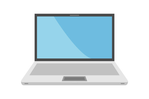 580x386 Laptop Icon Graphic