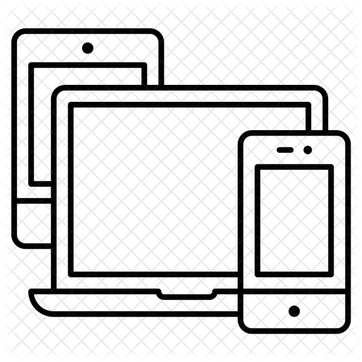 512x512 Laptop Icon Of Line Style