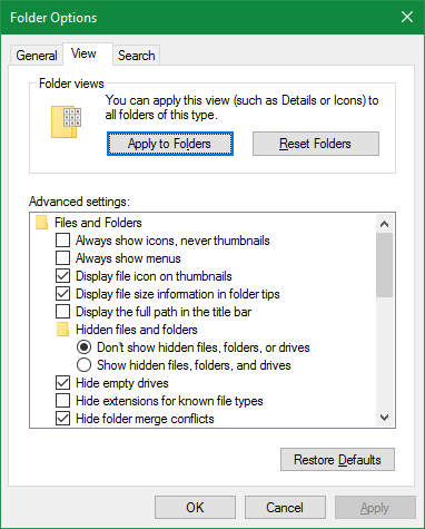 How To Show All Windows Folders In Large Icons 382x475 How To Show All Windows Folders In Large Icons