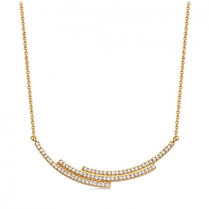 420x420 Large Icon Scala Necklace Yellow Gold Astley Clarke London