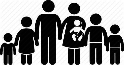 512x271 Baby, Big, Children, Family, Happy, Large, Many Icon