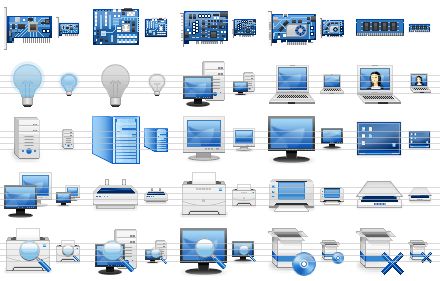 440x281 Classic Hardware Icon Set Treat Software With Large Icon Sets
