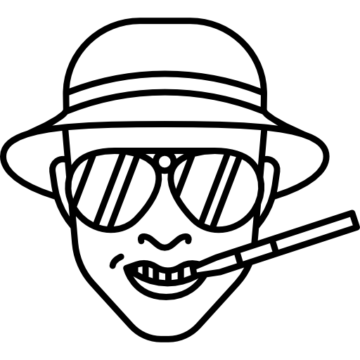 512x512 Raoul Duke Fear And Loathing In Las Vegas Icons Free Download