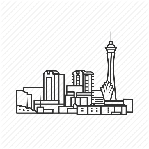 512x512 Building, City, Famous City, Famous Skyline, Las Vegas, Nevada