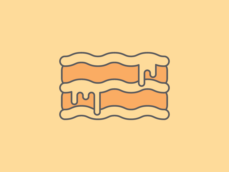 800x600 Ooey, Gooey Lasagna Icon