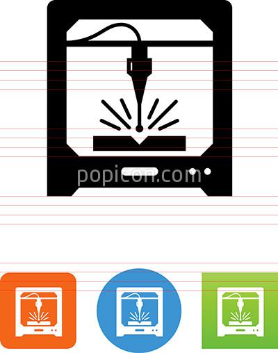 400x508 Laser Cutter Icon