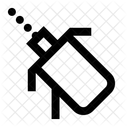 256x256 Laser Icon Of Line Style