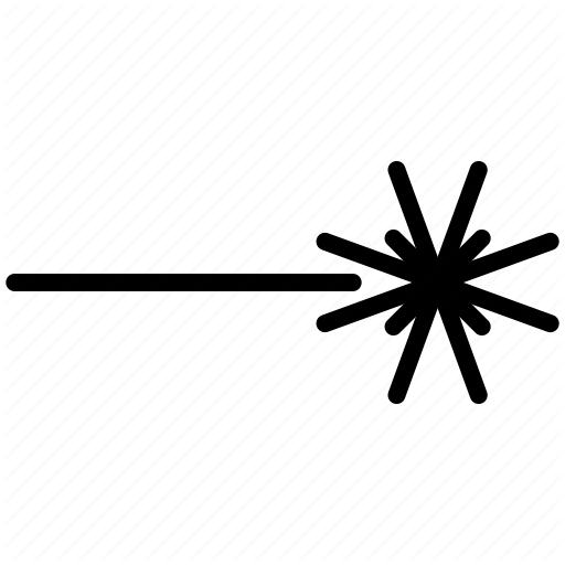 512x512 Beam, Caution, Danger, Dangerous, Laser, Laser Radiation, Warning Icon