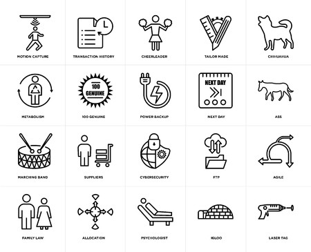 450x365 Set Of Simple Editable Icons Such As Laser Tag, Ass, Chihuahua