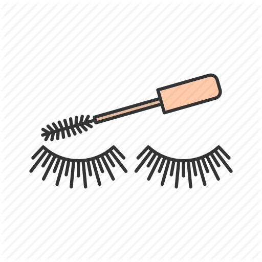 512x512 Beauty, Cosmetic, Eyelash, False, Lash, Makeup, Mascara Icon