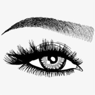 310x310 Drawn Eyelash Transparent