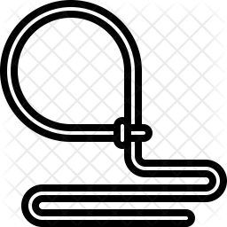 256x256 Lasso Icon Of Line Style