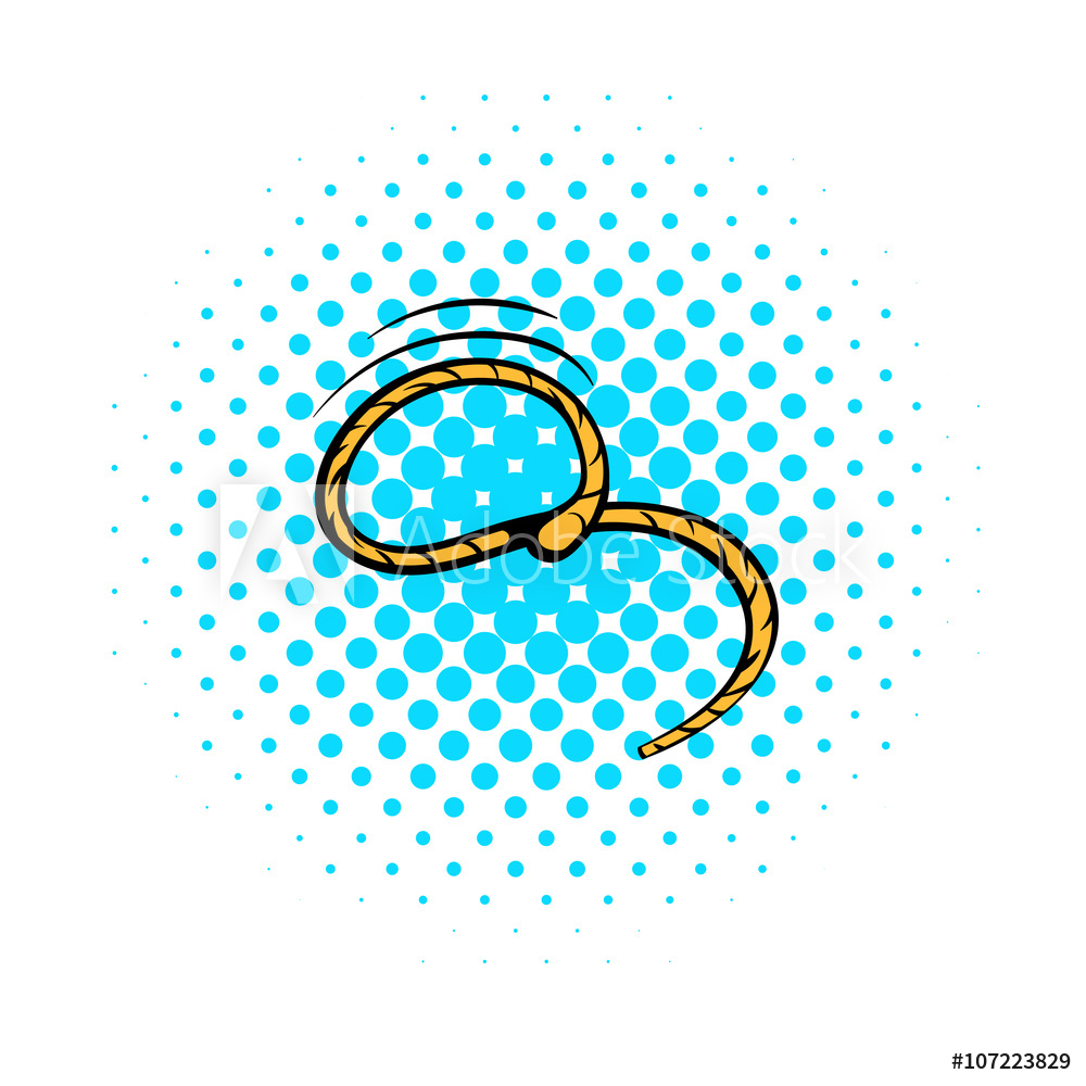 1000x1000 Photo Art Print Lasso Icon, Comics Style Europosters