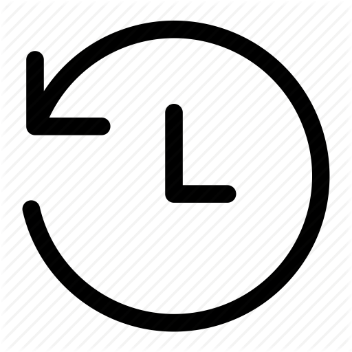 512x512 History, Last, Past, Rewind, Undo, Used Icon