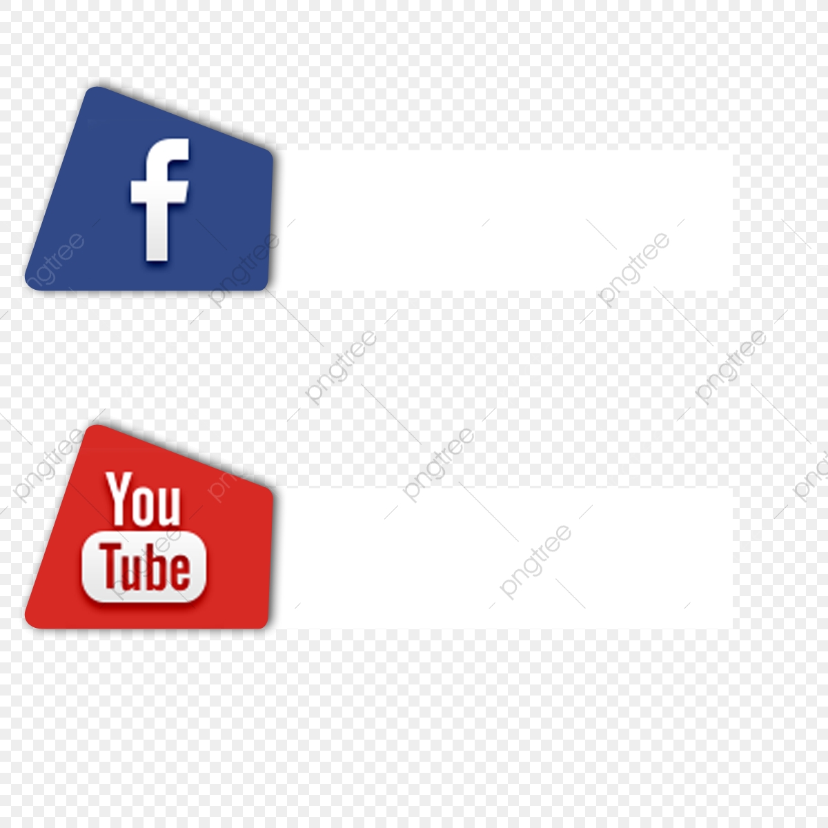 1200x1200 Social Media Latest Icon Facebook Youtube Vector Ribbon Banner