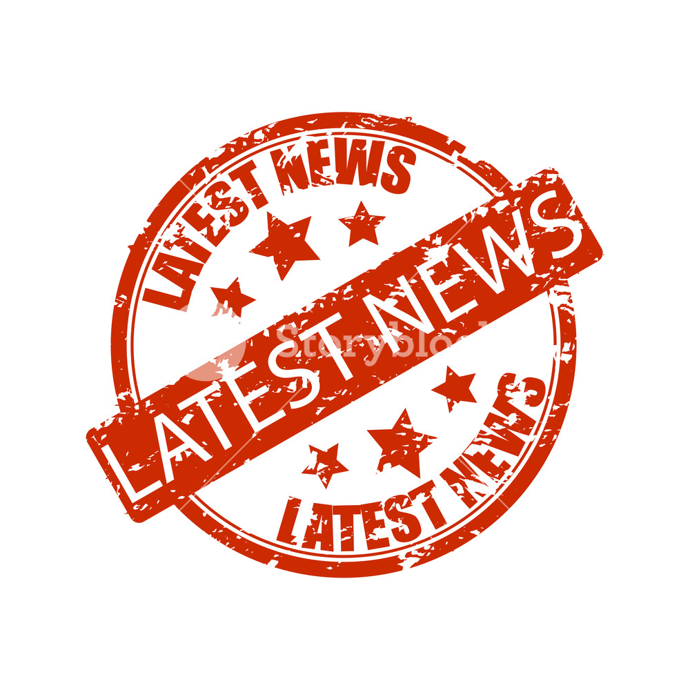 1000x1000 Latest News Rubber Stamp Isolated On White Icone News, Vector