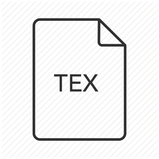 512x512 Latex Source Document, Tex, Tex Document, Tex Extension, Tex