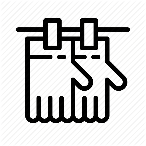 512x512 Equipment, Gloves, Housekeeping, Latex, Protection Icon