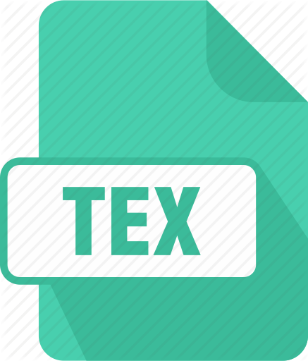 437x512 Extension, File, Latex Source Document, Tex, Type Icon