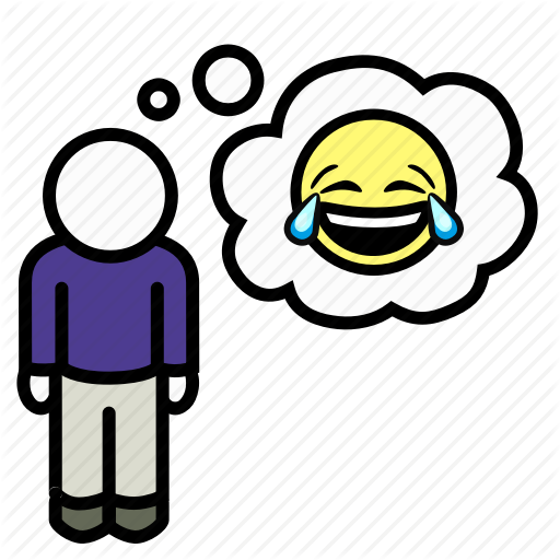 512x512 Happy, Laughing, Laughter, Lol, Man, Rofl, Thoughts Icon